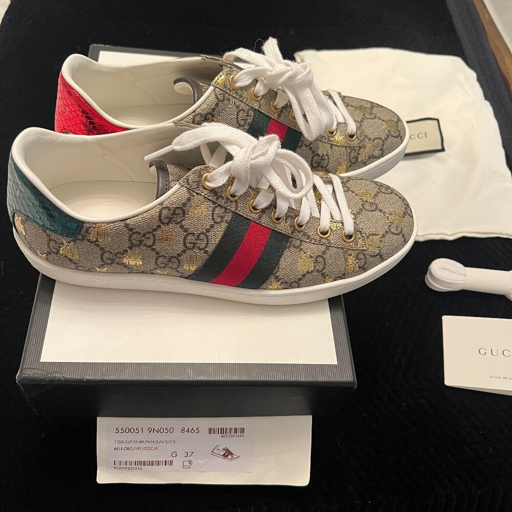 Women's Ace GG Supreme sneaker with bees - Size 37